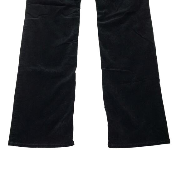 Loft 4 Maternity Corduroy Velvet Pants Women Black Extremely High Rise Elastic - Picture 11 of 11